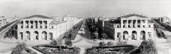 Центр города.